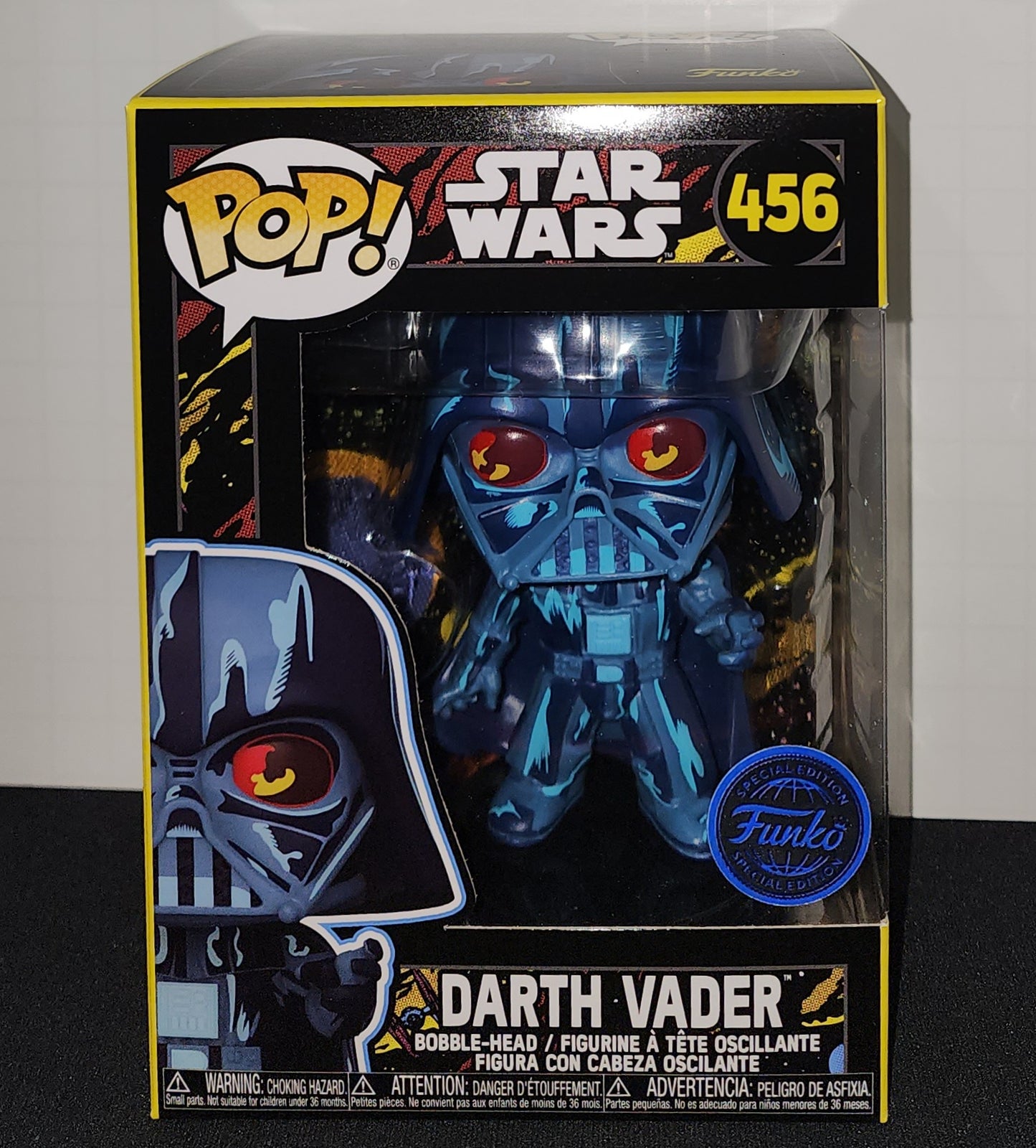 STAR WARS DARTH VADER 456 FUNKO POP SE sticker (Special Edition)