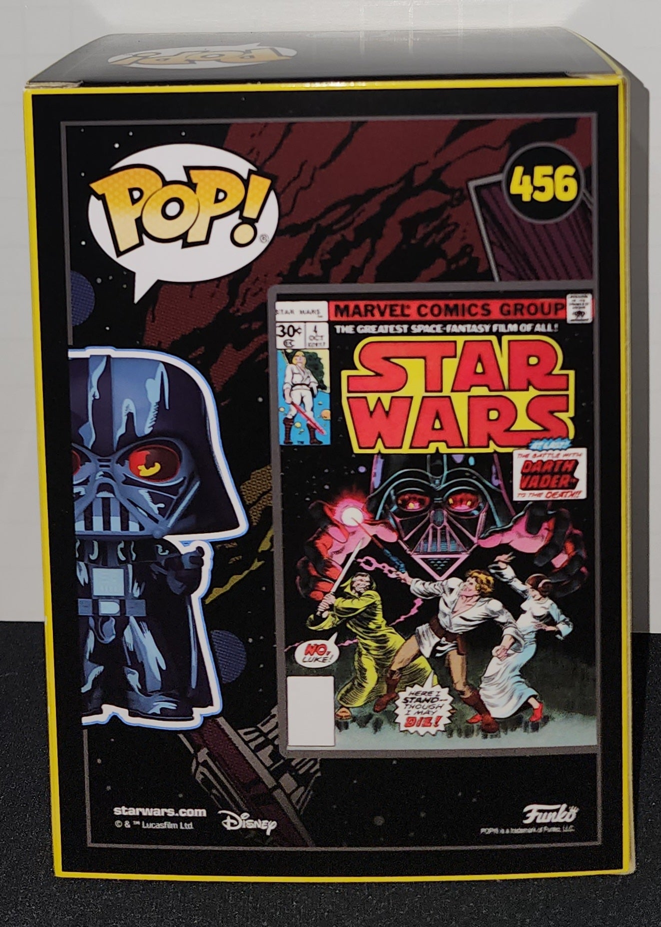 STAR WARS DARTH VADER 456 FUNKO POP SE sticker (Special Edition)