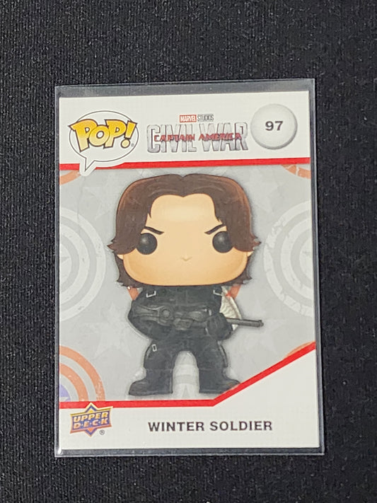 Funko Upper Deck Winter Soldier 97 Glow-In-The-Dark