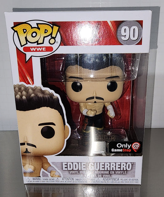 WWE Eddie Guerrero Funko Pop 90 GameStop Exclusive