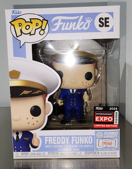 Freddy Funko Pilot SE 2024 EXPO limited edition