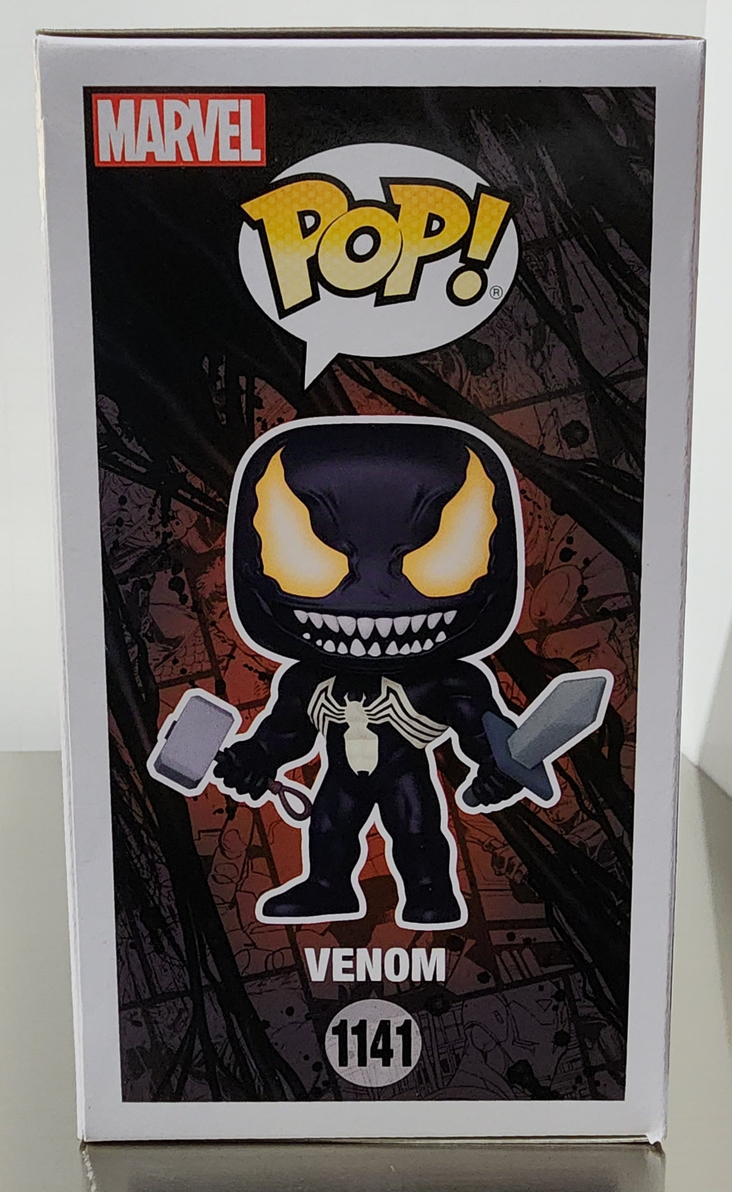 MARVEL VENOM 1141 Funko POP - GLOWS IN THE DARK- FUNKO EXCLUSIVE