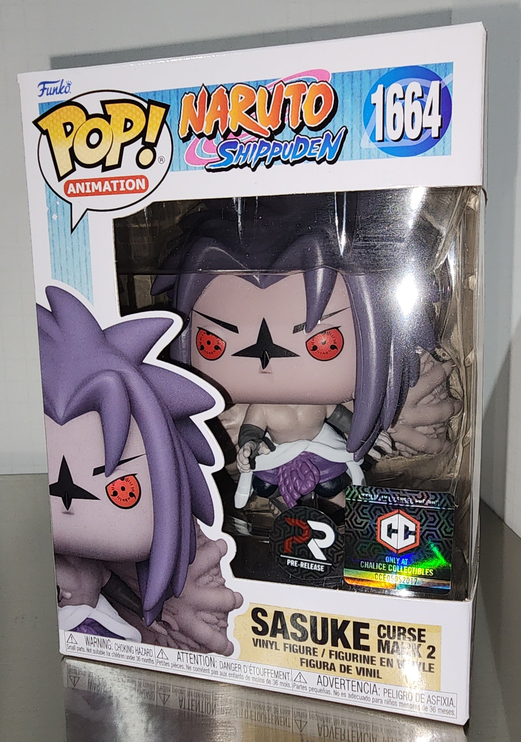 Funko Pop! Animation: popular Naruto Shippuden - Sasuke Curse Mark Vinyl Figure