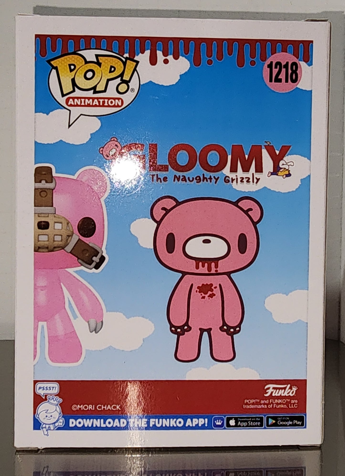 TRANSLUCENT GLOOMY BEAR FUNKO POP 1218