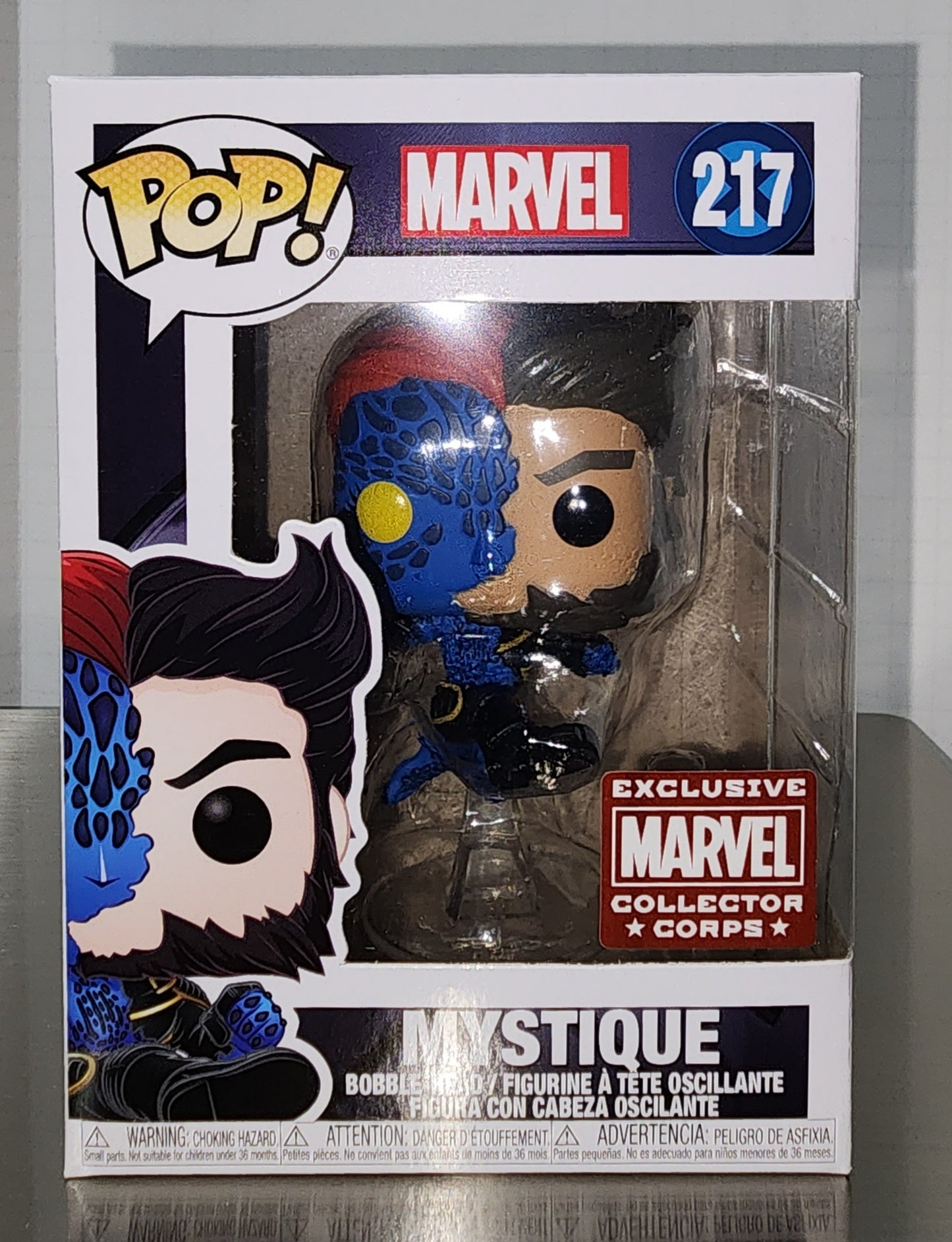 Mystique 217 MCC (Marvel Collector Corps)