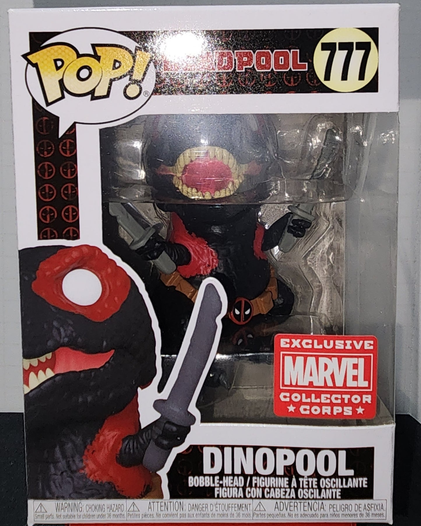 Marvel: Deadpool Dinopool funko pop  777