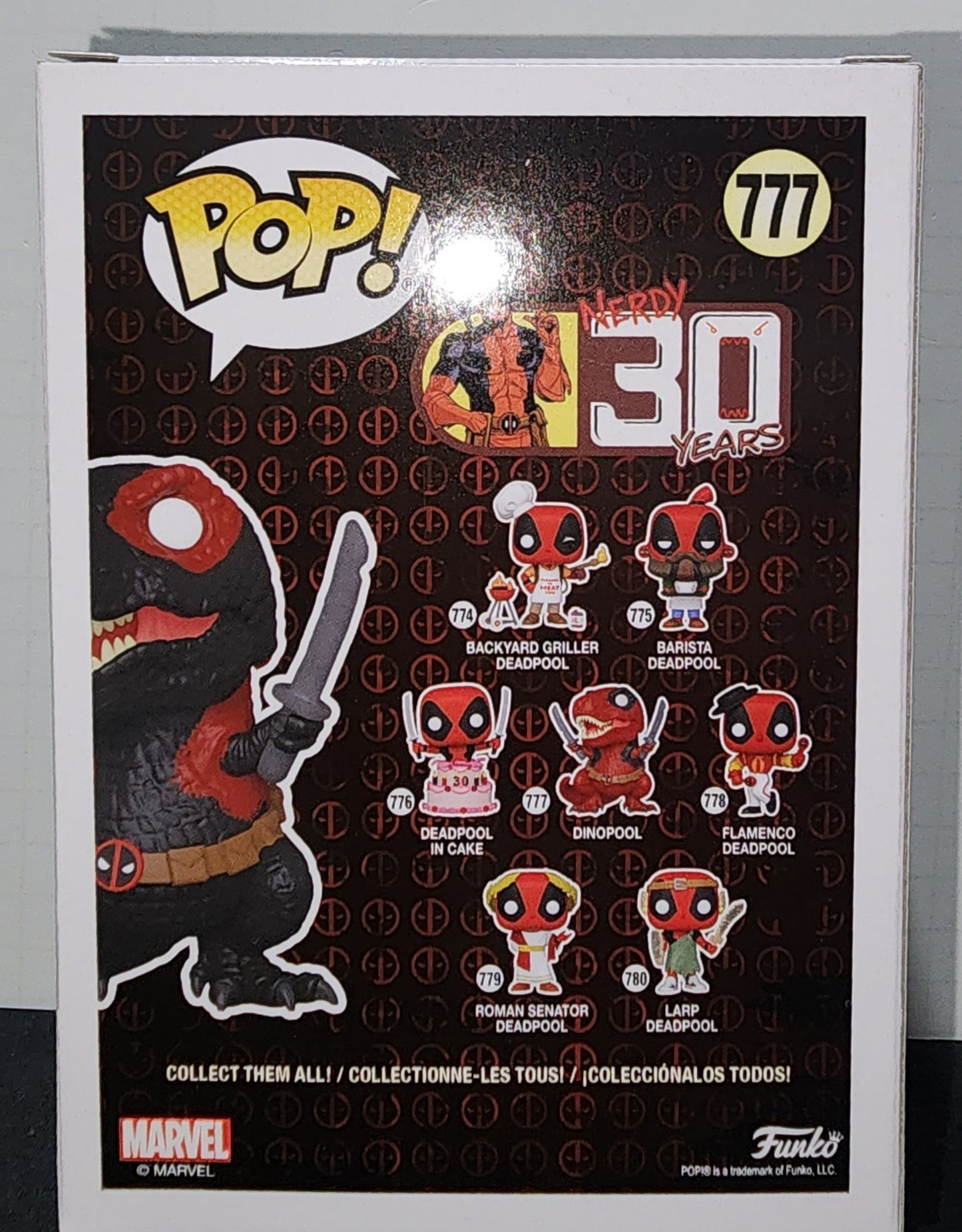 Marvel: Deadpool Dinopool funko pop  777