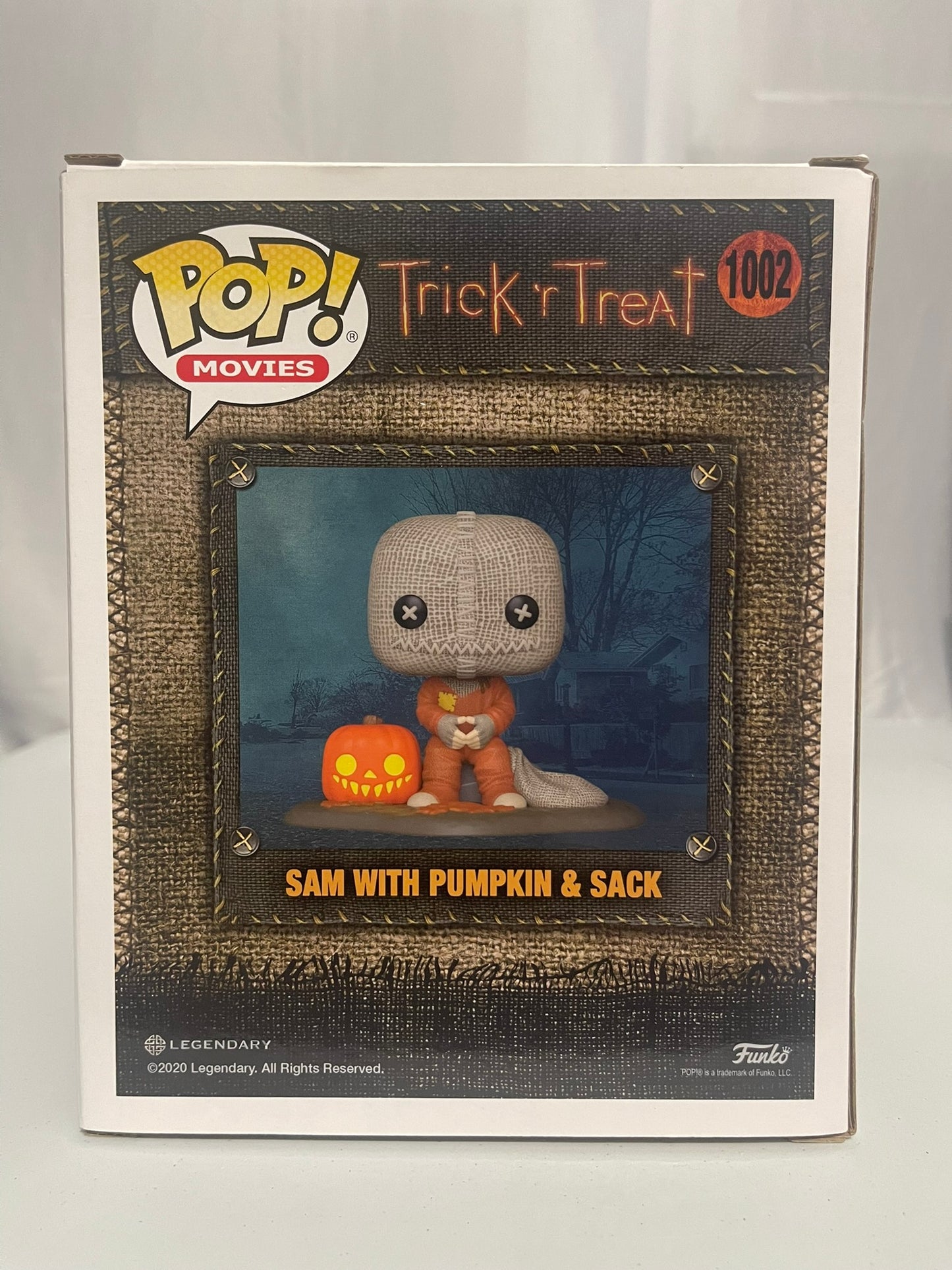 Sam with Pumpkin & Sack 1002