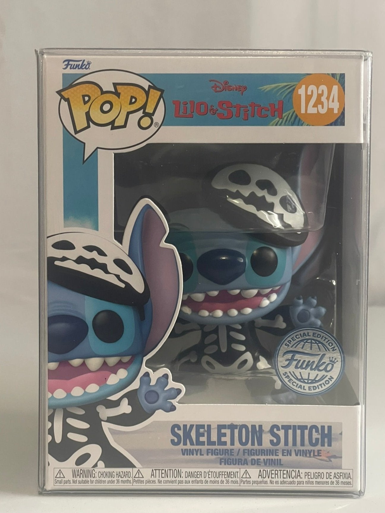 Skeleton Stitch Funko Pop! 1234 (International Sticker)