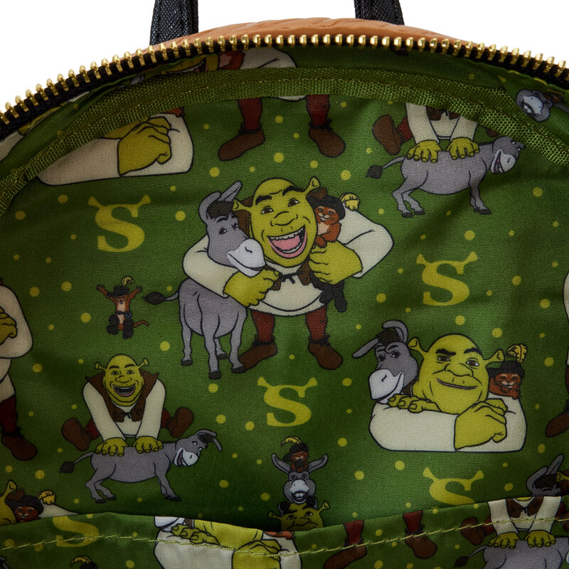 SHREK, DONKEY, & PUSS IN BOOTS TRIO EXCLUSIVE TRIPLE POCKET MINI BACKPACK