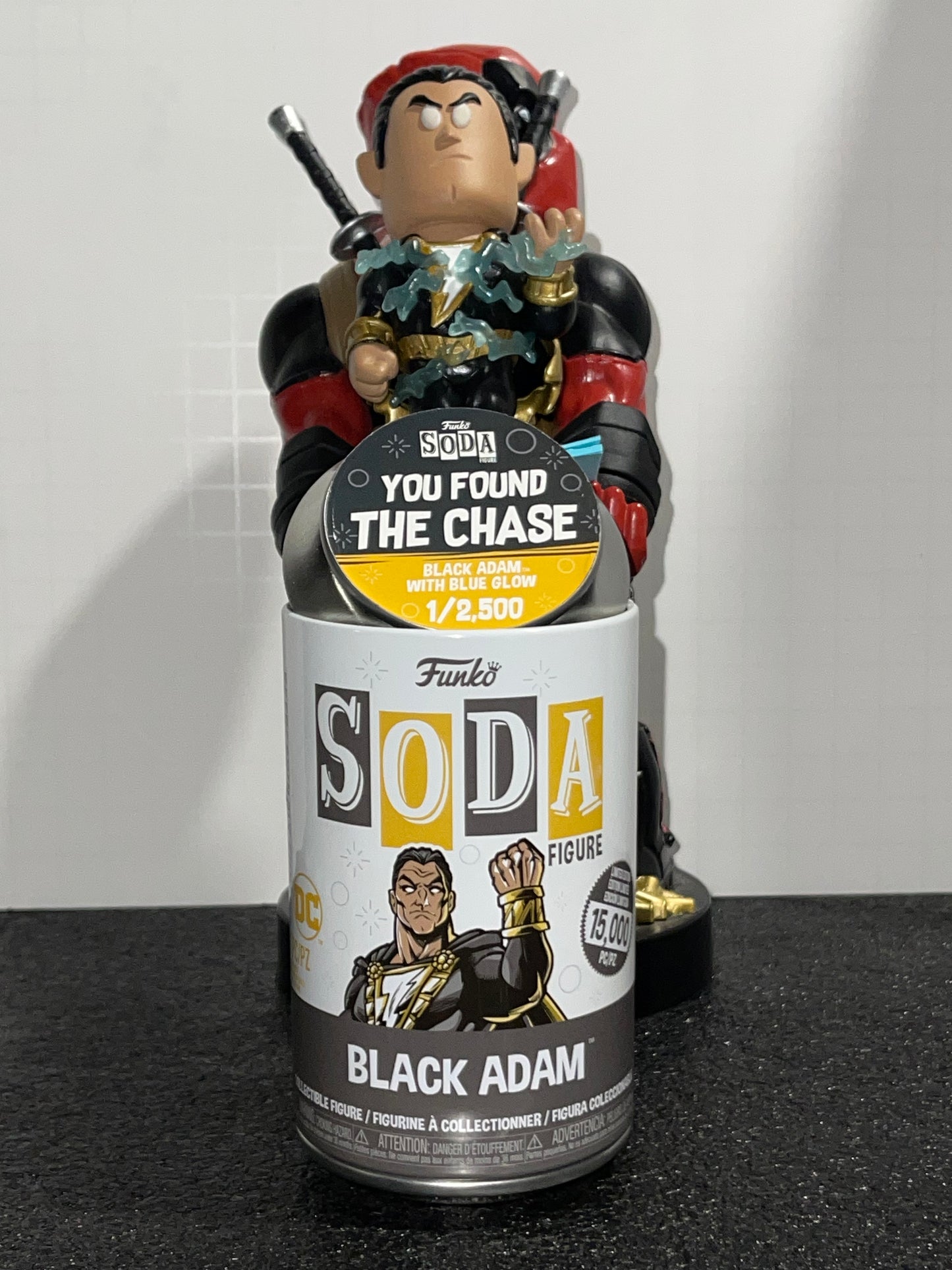 Black Adam Soda Common & Chase Bundle