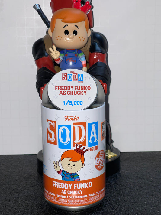 Freddy Funko as Chucky Soda