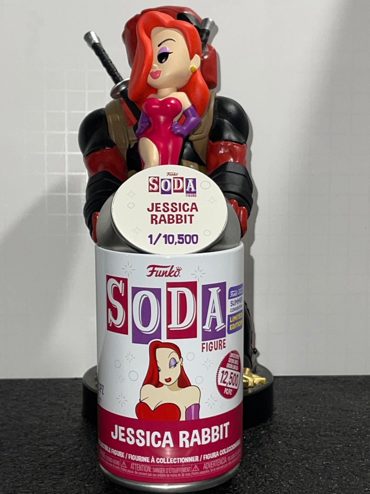 Jessica Rabbit Soda Common SDCC 2023