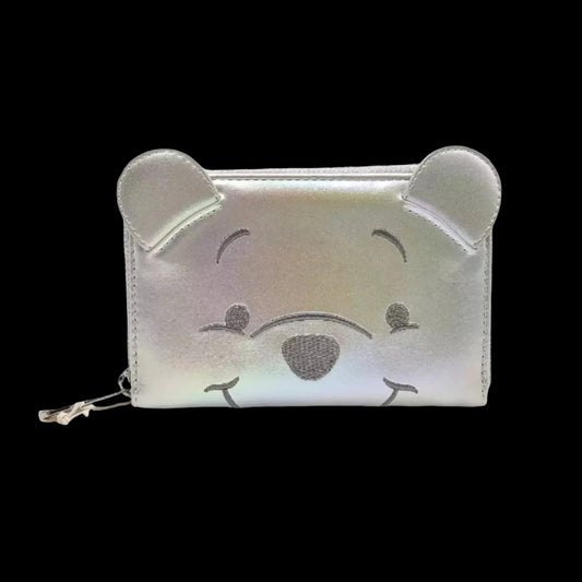 DISNEY100 EXCLUSIVE PLATINUM WINNIE THE POOH COSPLAY ZIP AROUND WALLET