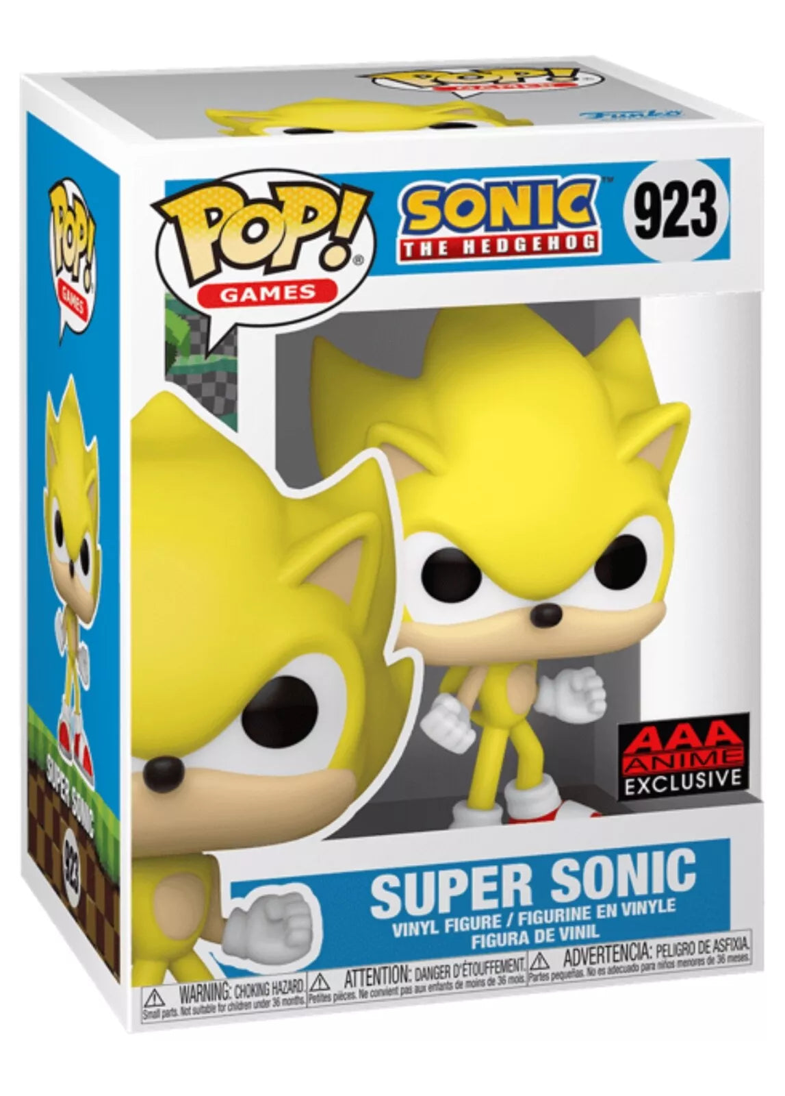 SUPER SONIC 923 AAA Anime Exclusive FUNKO